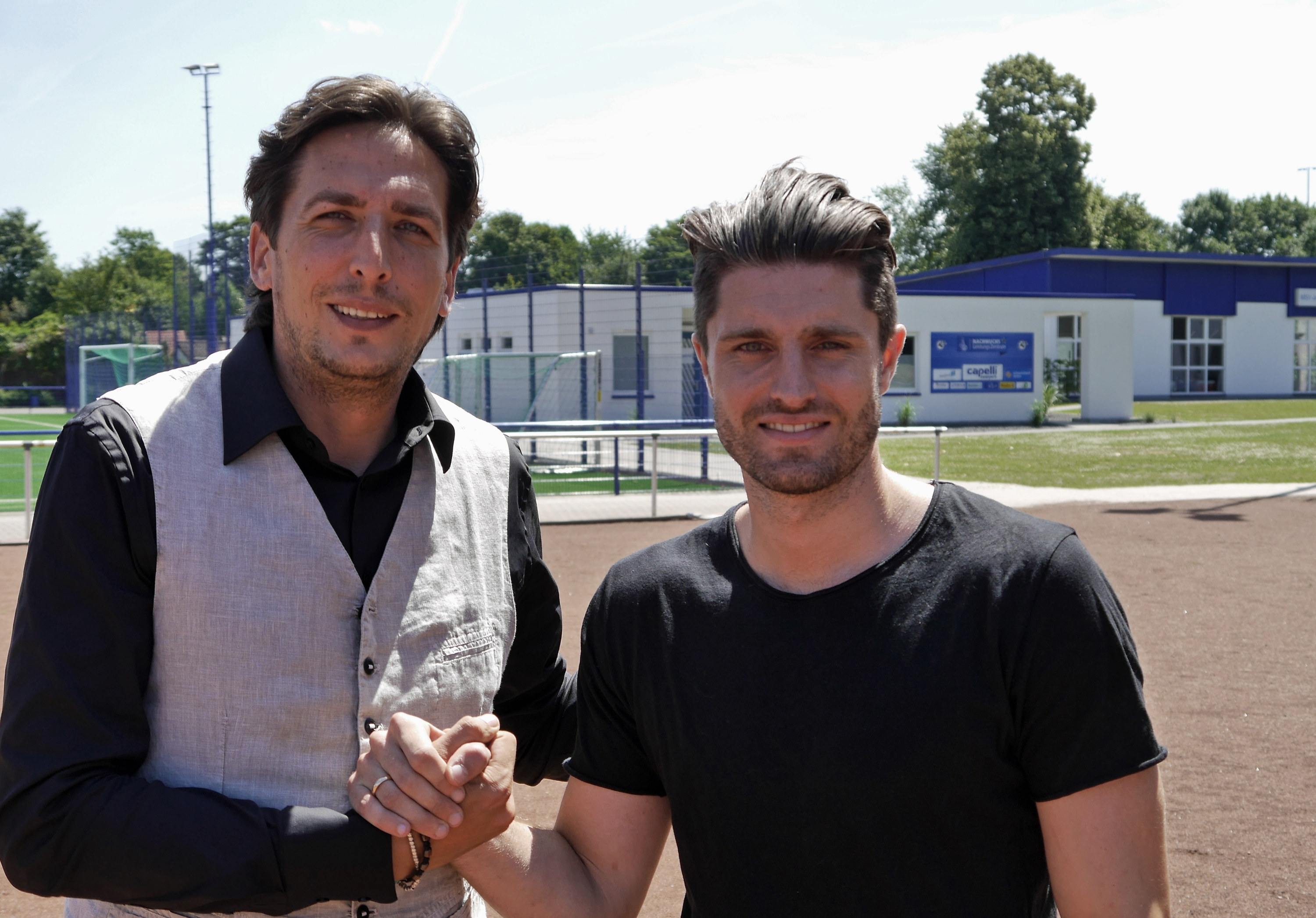 Ivo Grilic und Moritz Stoppelkamp