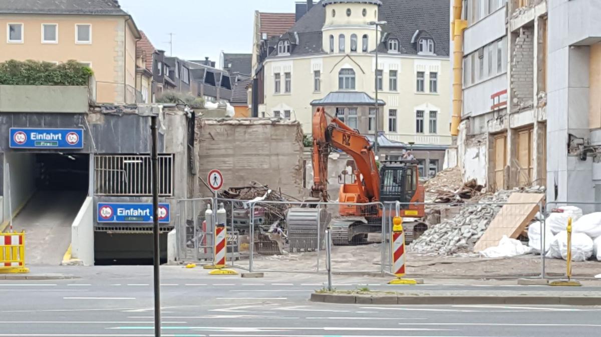 Abriss Karstadt / Schillerplatz