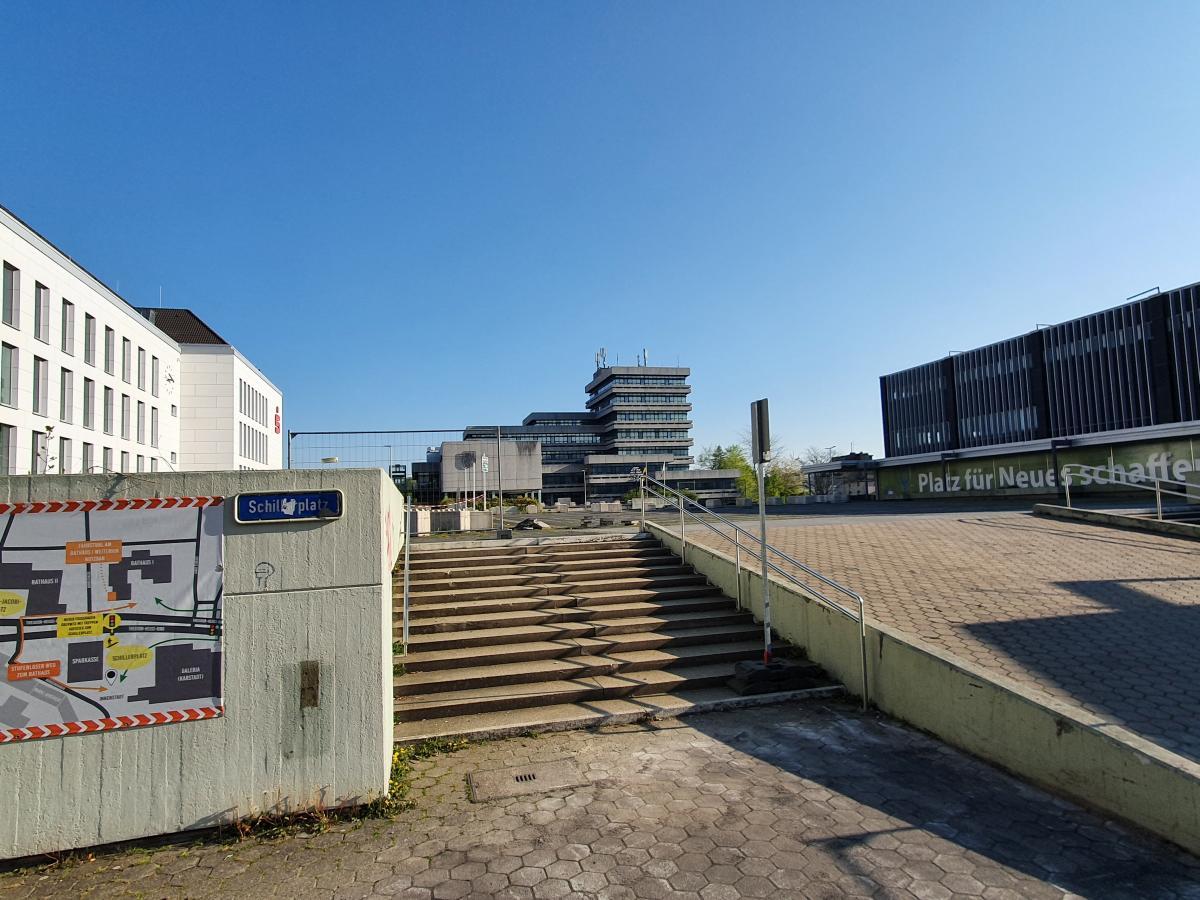 Abriss Karstadt / Schillerplatz