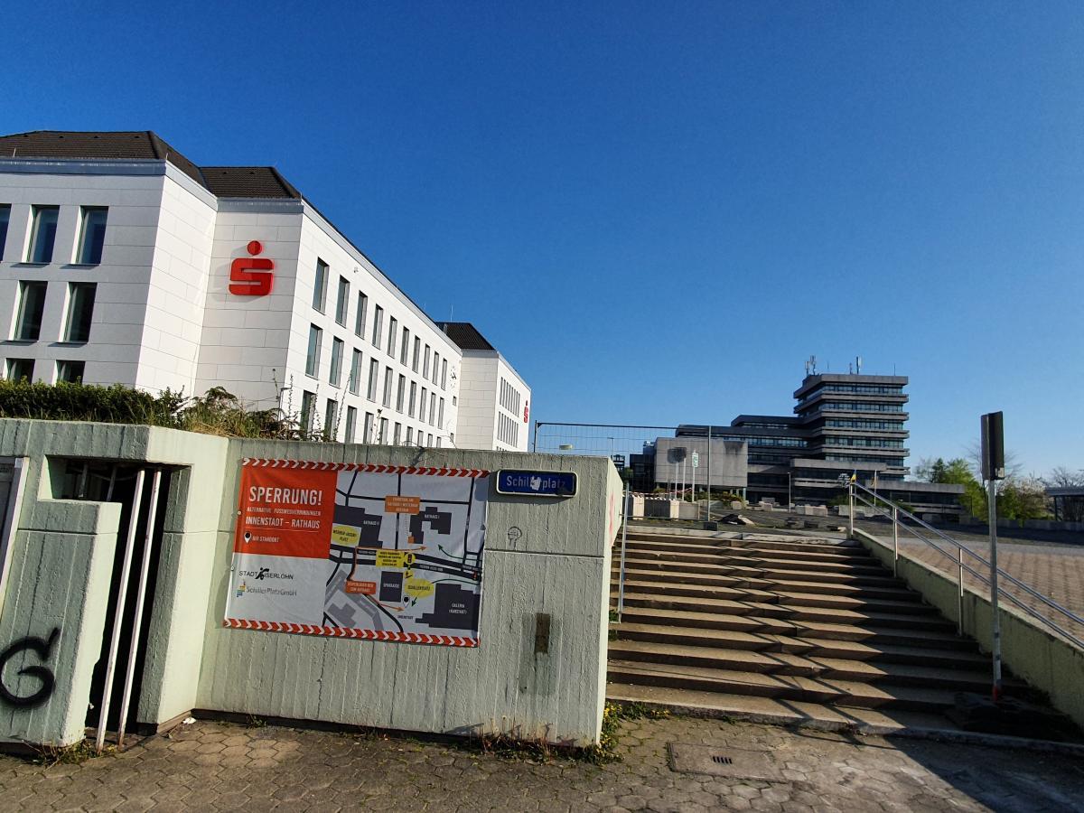 Abriss Karstadt / Schillerplatz