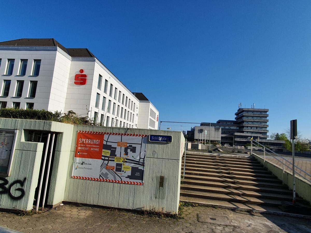 Abriss Karstadt / Schillerplatz