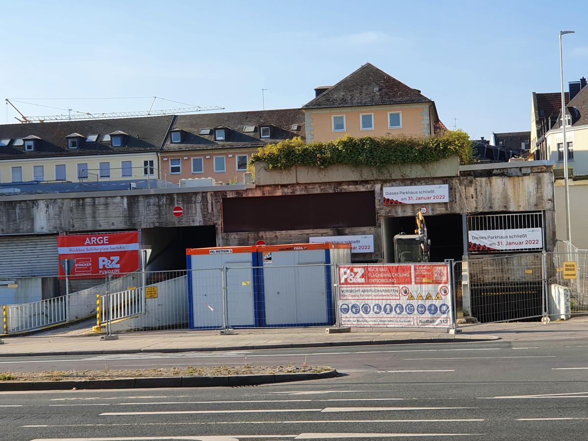 Abriss Karstadt / Schillerplatz