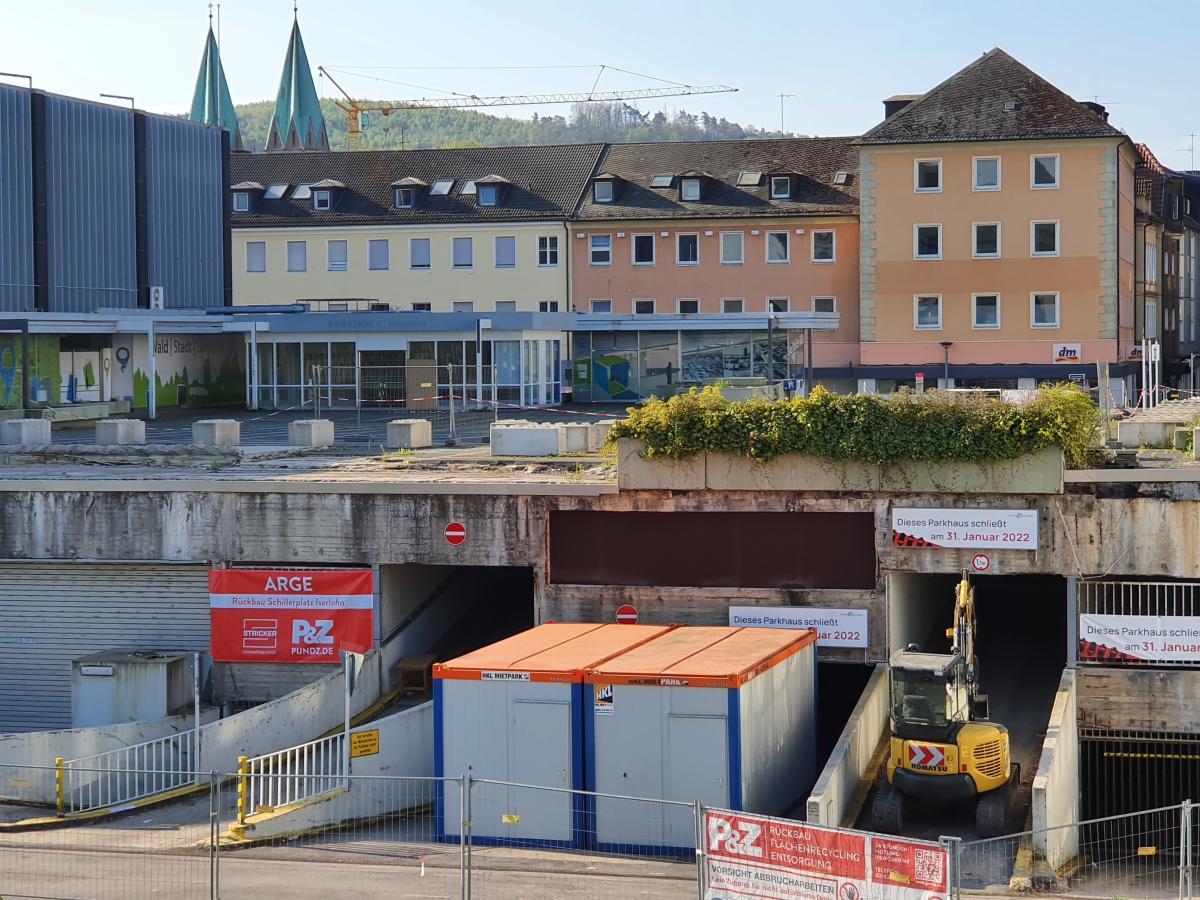 Abriss Karstadt / Schillerplatz