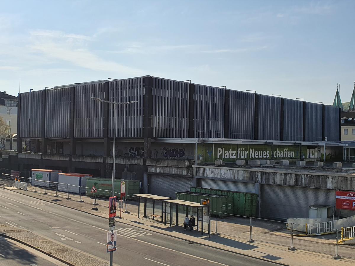 Abriss Karstadt / Schillerplatz