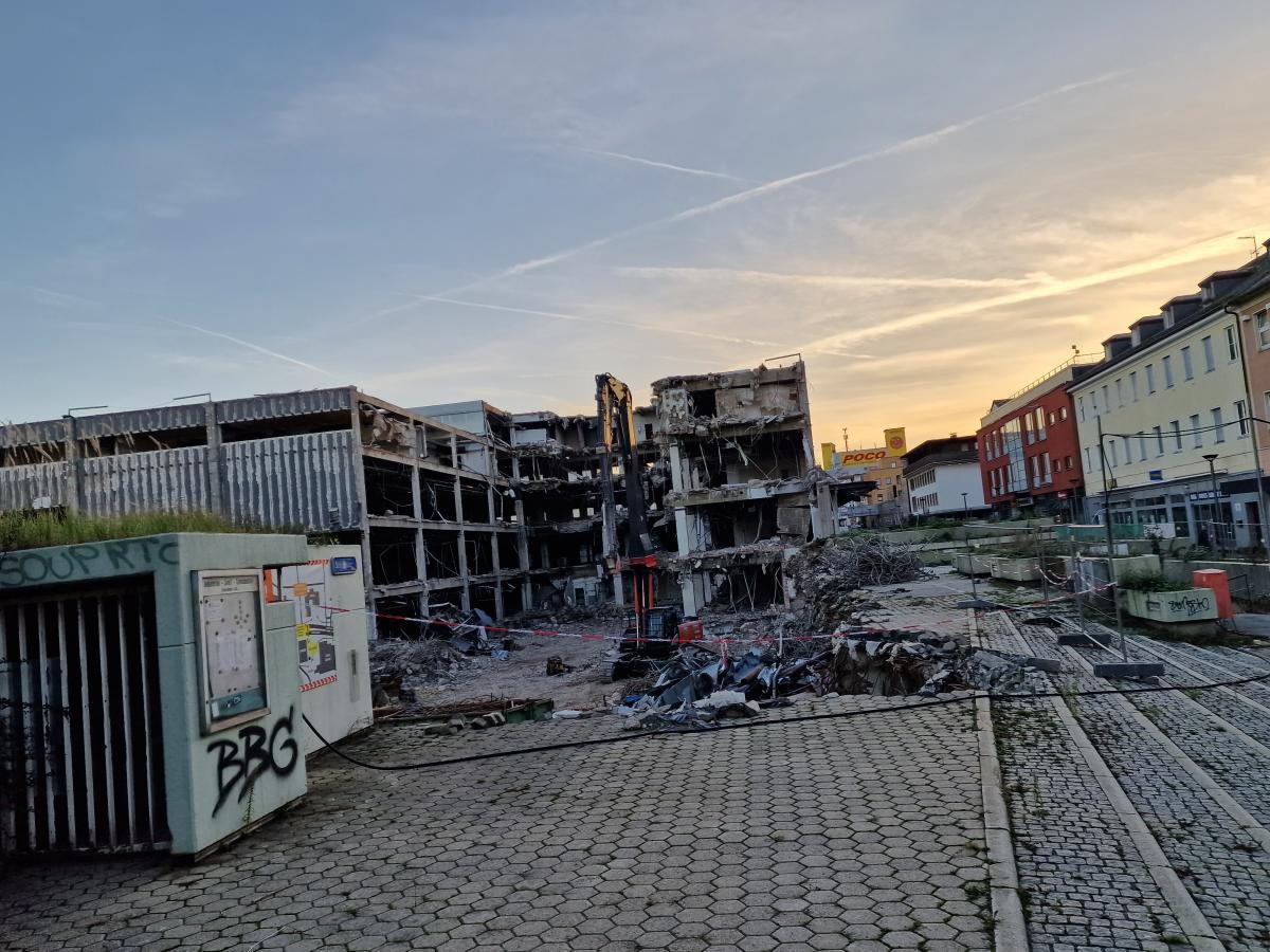 Abriss Karstadt / Schillerplatz