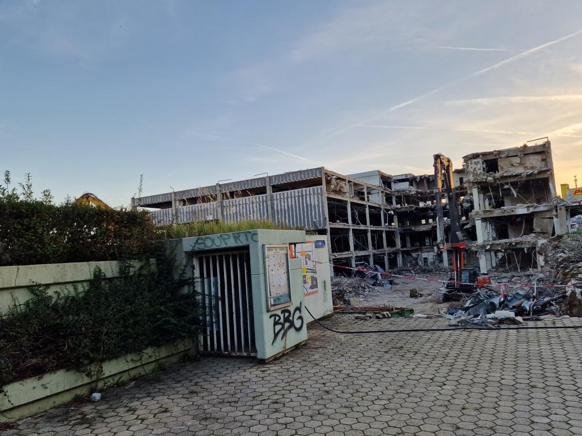 Abriss Karstadt / Schillerplatz