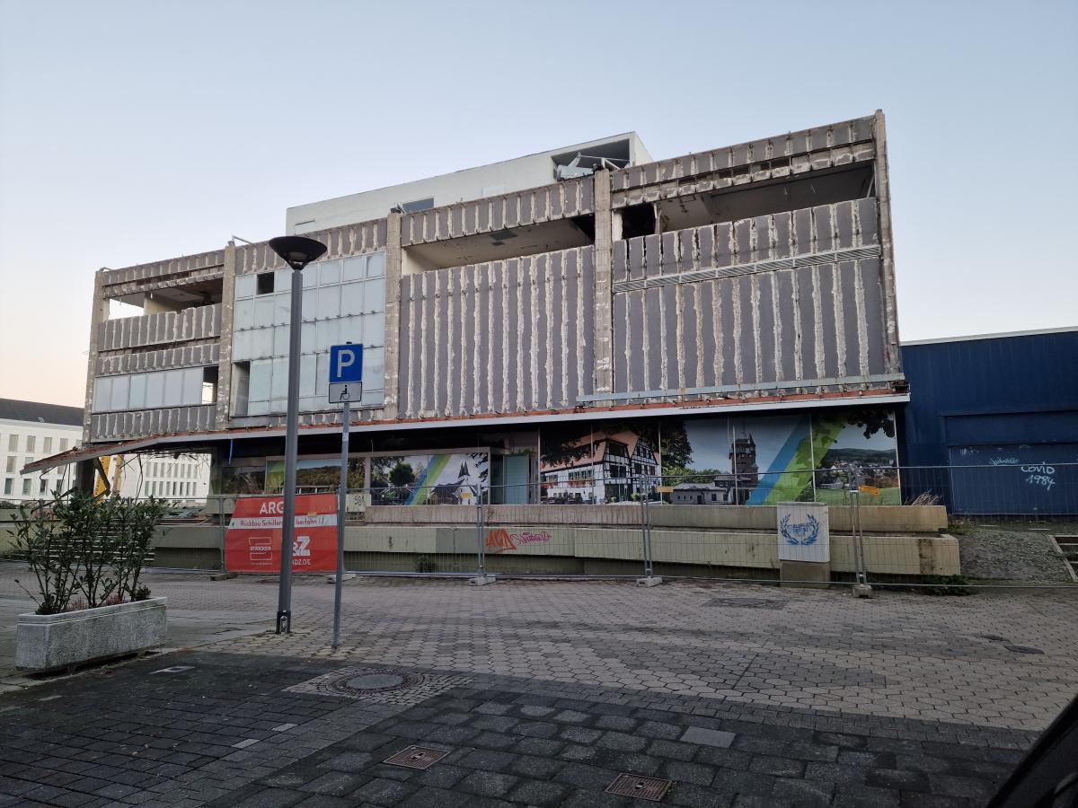 Abriss Karstadt / Schillerplatz