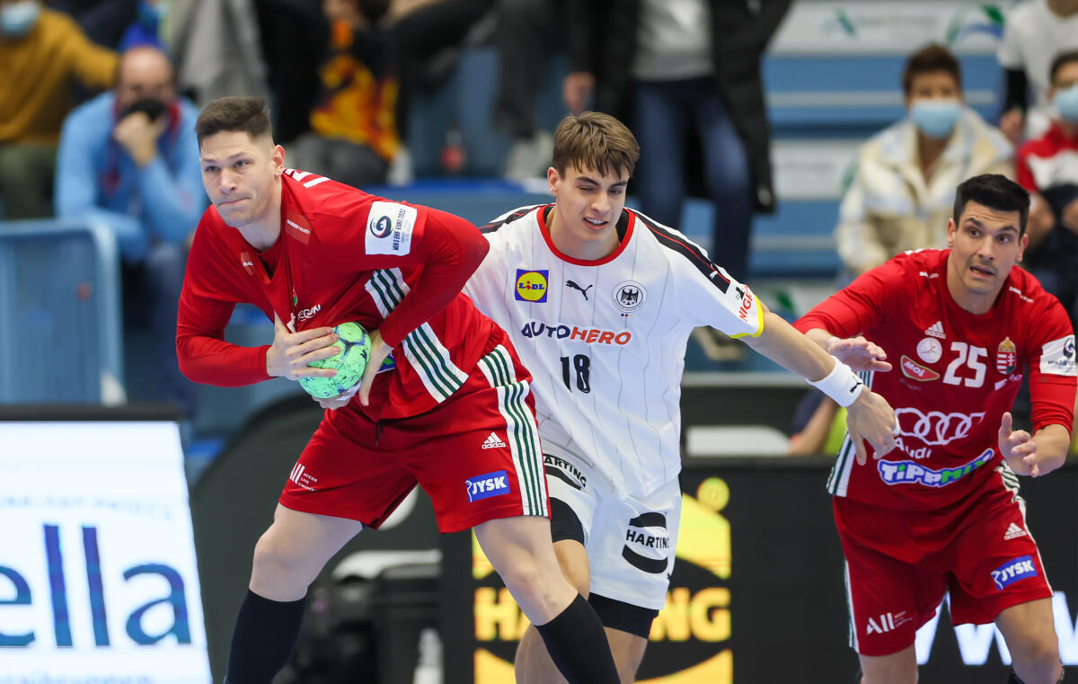 Deutschland vs. Ungarn, Testspiel, Laenderspiel, Handball, 19.03.2022