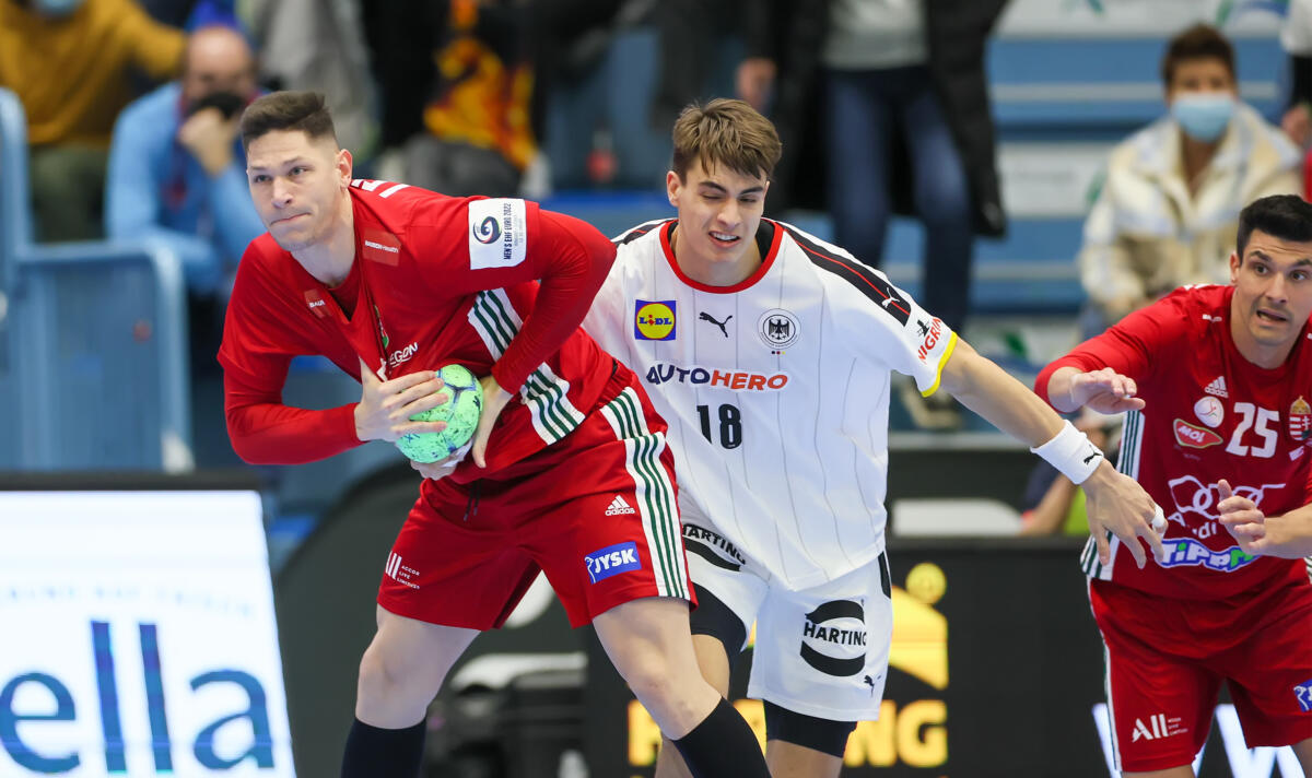 Deutschland vs. Ungarn, Testspiel, Laenderspiel, Handball, 19.03.2022