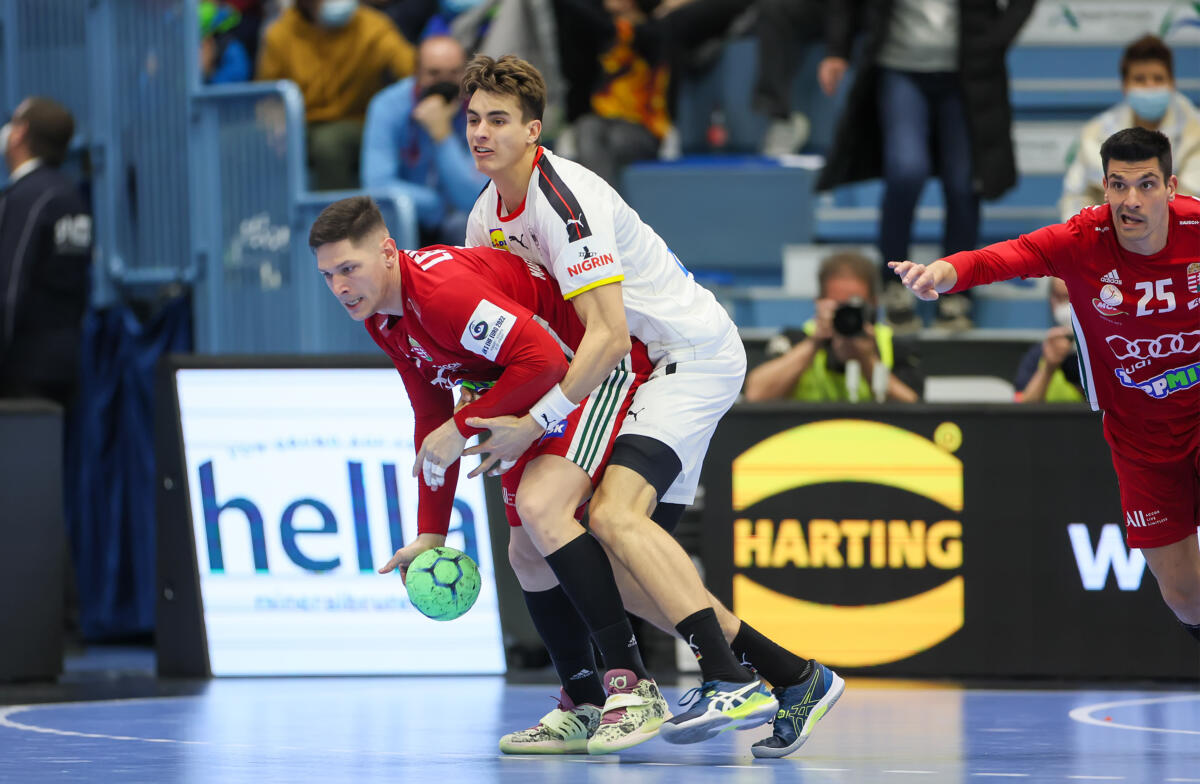 Deutschland vs. Ungarn, Testspiel, Laenderspiel, Handball, 19.03.2022