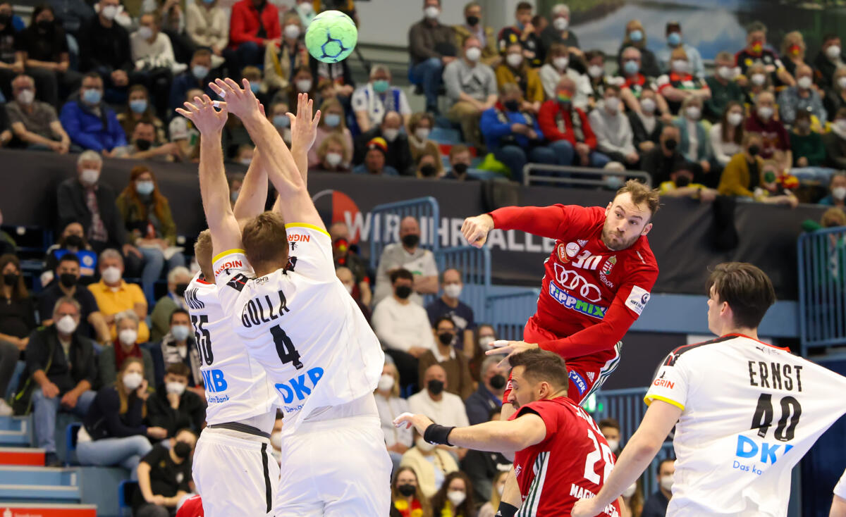 Deutschland vs. Ungarn, Testspiel, Laenderspiel, Handball, 19.03.2022