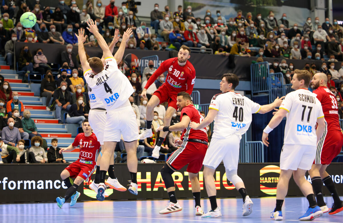 Deutschland vs. Ungarn, Testspiel, Laenderspiel, Handball, 19.03.2022