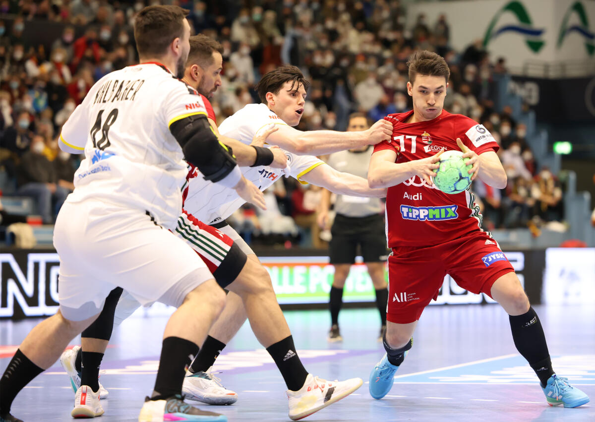 Deutschland vs. Ungarn, Testspiel, Laenderspiel, Handball, 19.03.2022