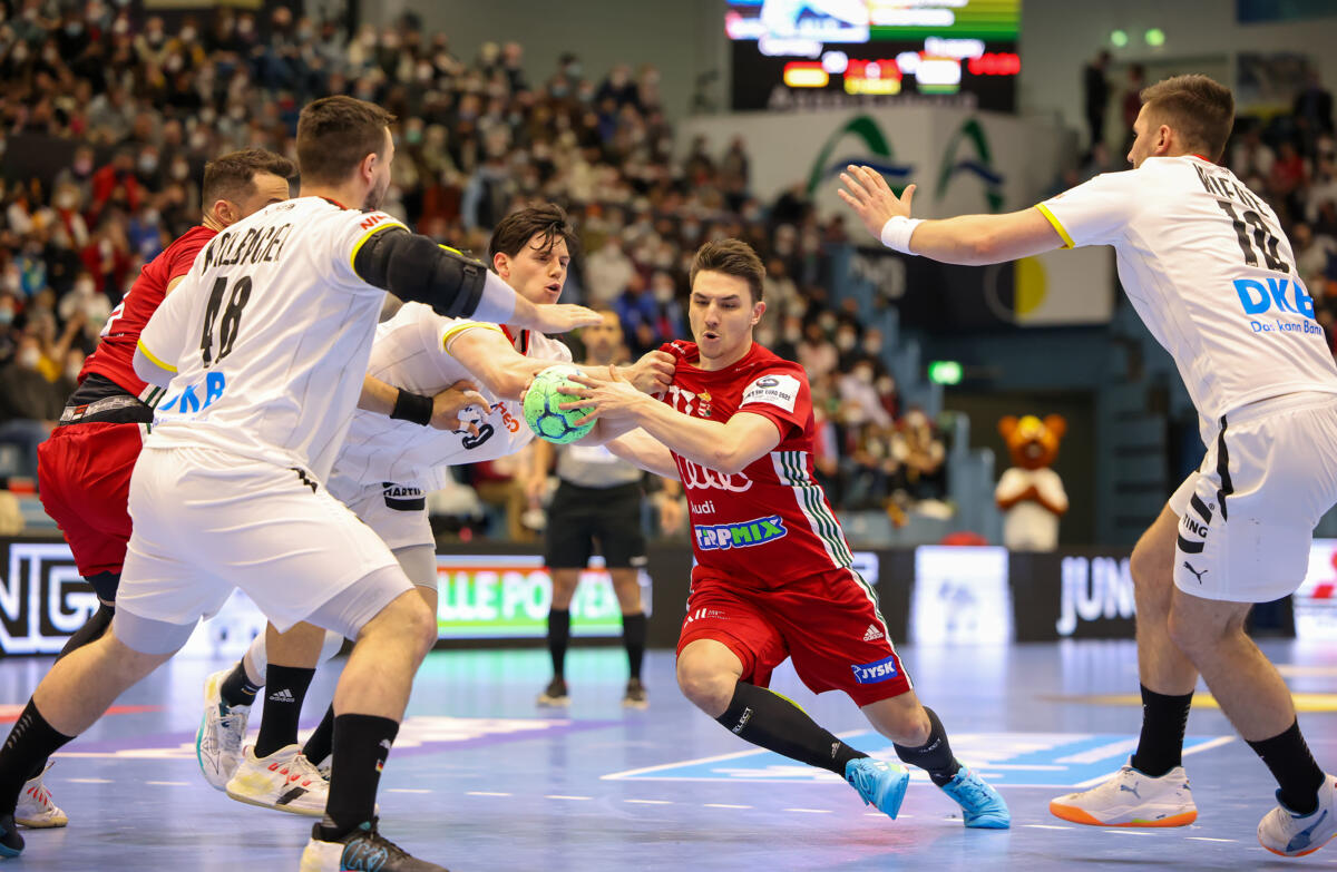 Deutschland vs. Ungarn, Testspiel, Laenderspiel, Handball, 19.03.2022