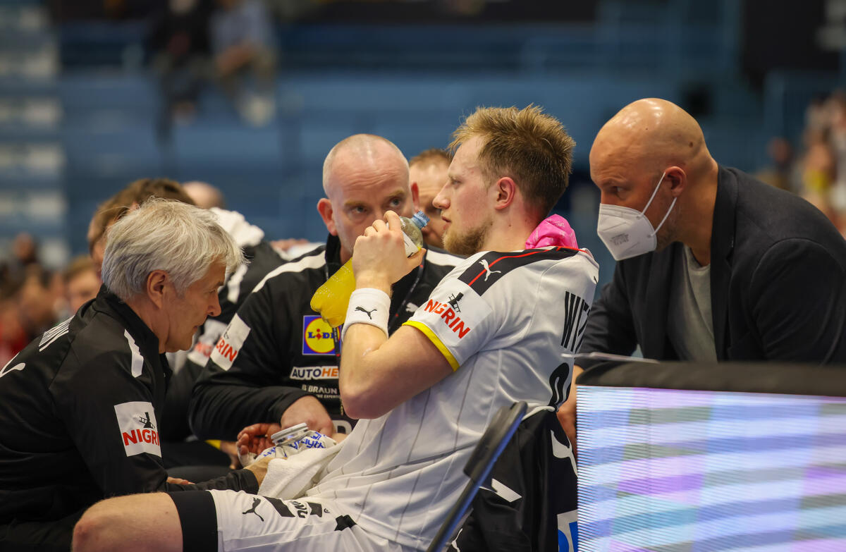 Deutschland vs. Ungarn, Testspiel, Laenderspiel, Handball, 19.03.2022