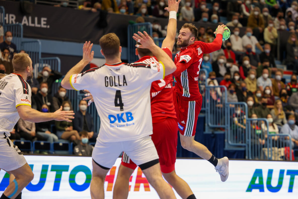 Deutschland vs. Ungarn, Testspiel, Laenderspiel, Handball, 19.03.2022