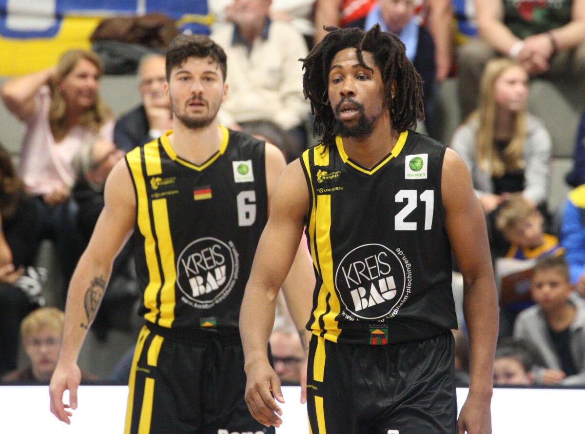 Luka Kamber (links) und Rohndell Domminic Goodwin