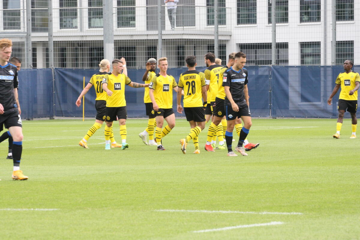 Fußball Testspiel SC Paderborn - BVB U23