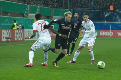 DFB Pokal Viertelfinale SC Paderborn - FC Bayern