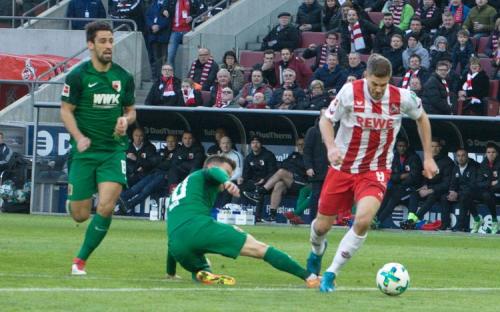Bundesliga 20. Spieltag: 1. FC Köln - FC Augsburg