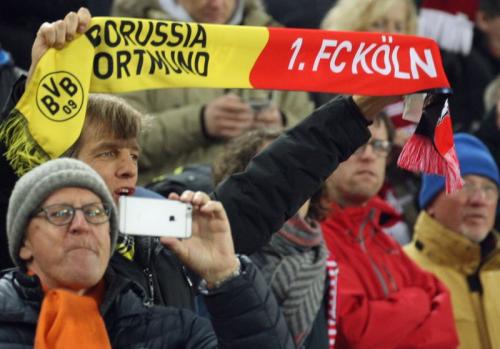 Bundesliga 21. Spieltag: 1. FC Köln - Borussia Dortmund