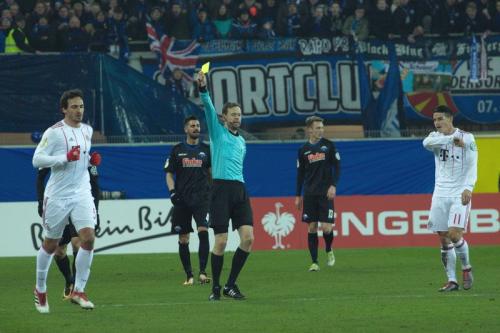 DFB Pokal Viertelfinale SC Paderborn - FC Bayern