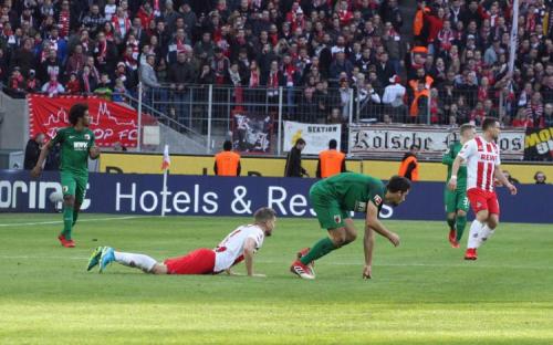 Bundesliga 20. Spieltag: 1. FC Köln - FC Augsburg