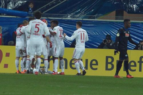 DFB Pokal Viertelfinale SC Paderborn - FC Bayern