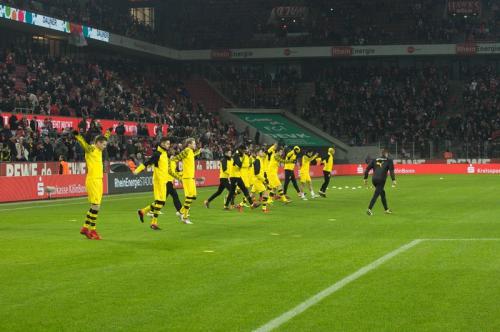 Bundesliga 21. Spieltag: 1. FC Köln - Borussia Dortmund