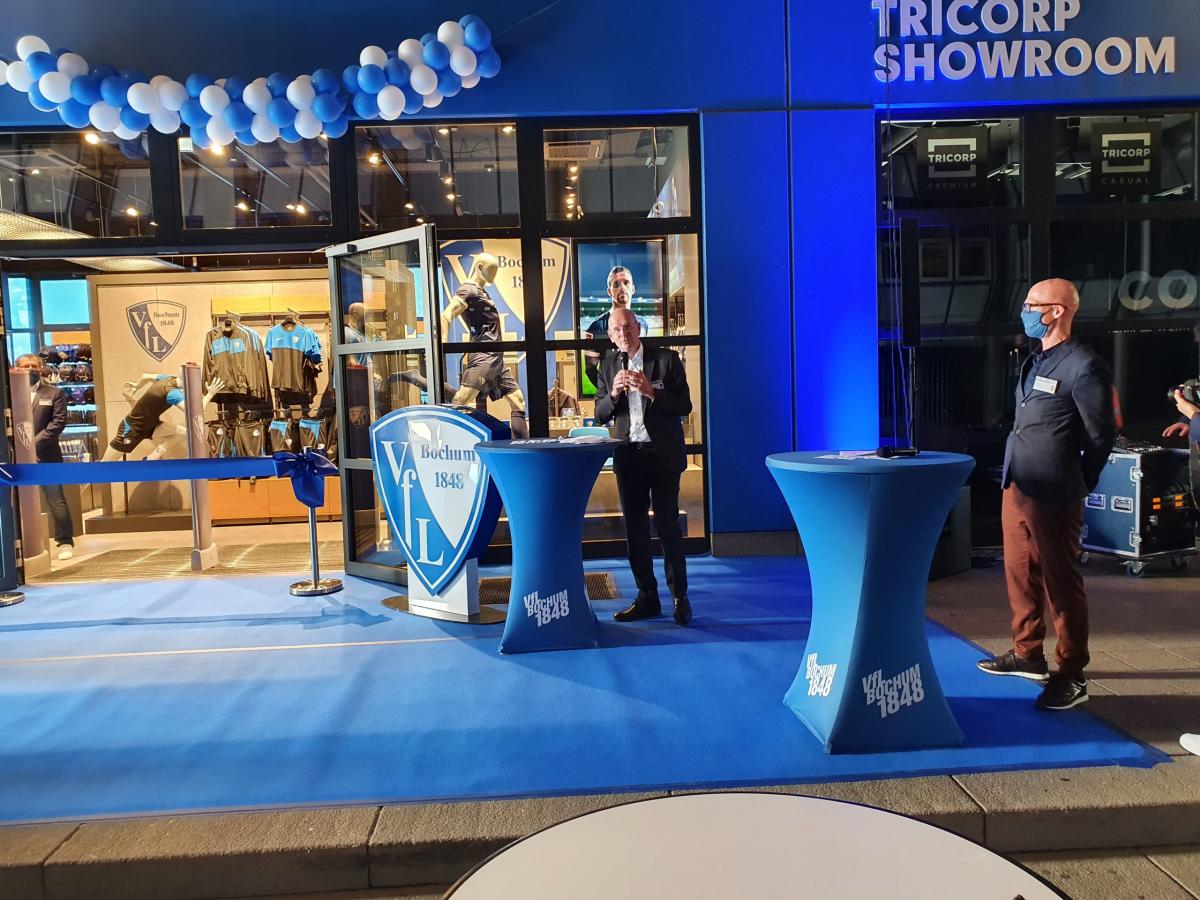 VFL Bochum Eröffnung des neuen Fanshop