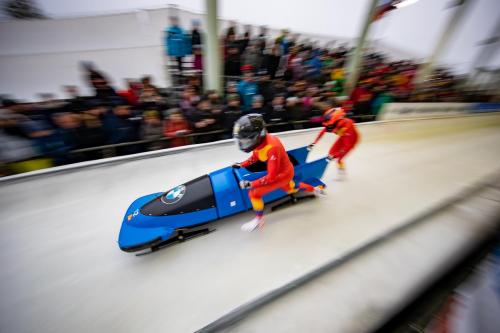 BMW IBSF Weltcup Bob + Skeleton