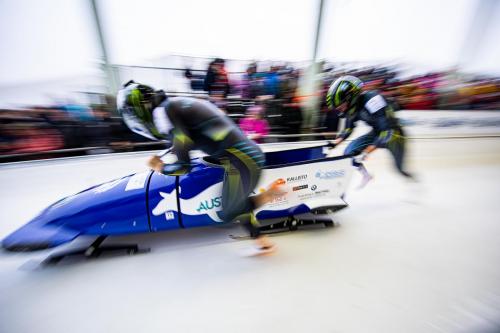 BMW IBSF Weltcup Bob + Skeleton