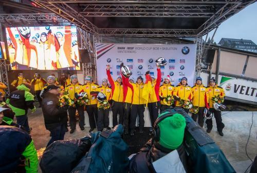 BMW IBSF Weltcup Bob + Skeleton