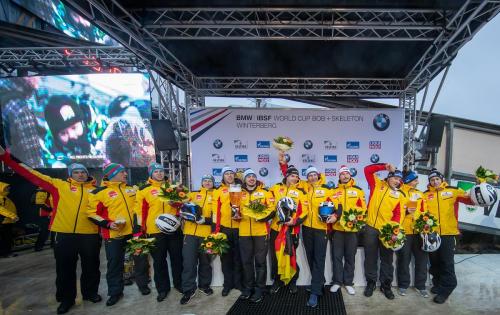 BMW IBSF Weltcup Bob + Skeleton