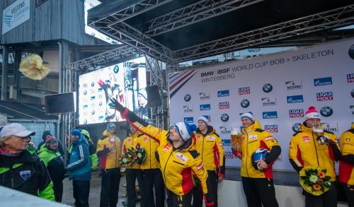 BMW IBSF Weltcup Bob + Skeleton