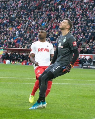 Bundesliga 17. Spieltag: 1. FC Köln -  Werder Bremen