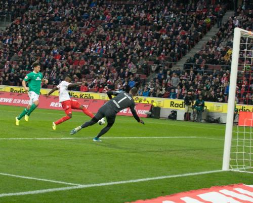 Bundesliga 17. Spieltag: 1. FC Köln -  Werder Bremen