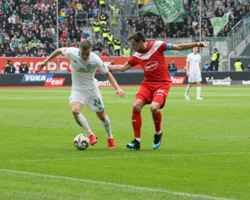 30. Bundesliga Spieltag Fortuna Düsseldorf - Werder Bremen