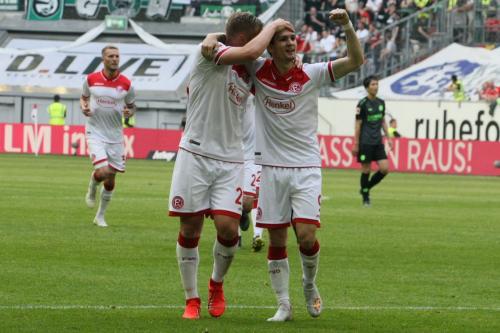 34. Bundesliga Spieltag Fortuna Düsseldorf - Hannover 96