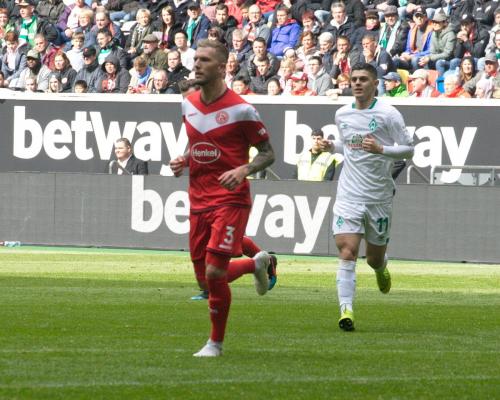 30. Bundesliga Spieltag Fortuna Düsseldorf - Werder Bremen