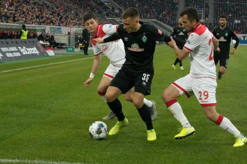 18. Bundesliga Spieltag Fortuna Düsseldorf - Werder Bremen