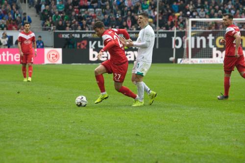 30. Bundesliga Spieltag Fortuna Düsseldorf - Werder Bremen