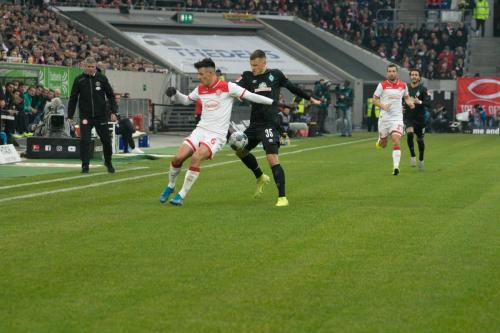 18. Bundesliga Spieltag Fortuna Düsseldorf - Werder Bremen