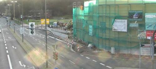 Abriss Baedeker Platz, VW Röttger an der Mendener Straße