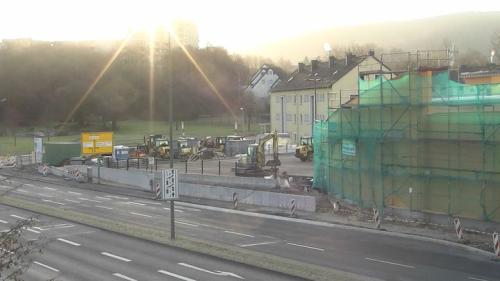 Abriss Baedeker Platz, VW Röttger an der Mendener Straße