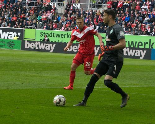 30. Bundesliga Spieltag Fortuna Düsseldorf - Werder Bremen