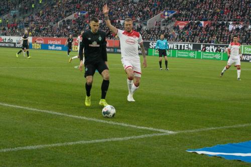 18. Bundesliga Spieltag Fortuna Düsseldorf - Werder Bremen