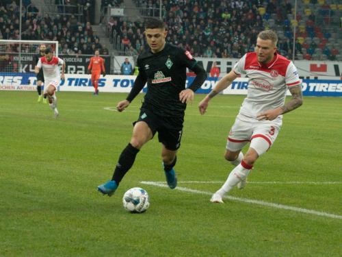 18. Bundesliga Spieltag Fortuna Düsseldorf - Werder Bremen