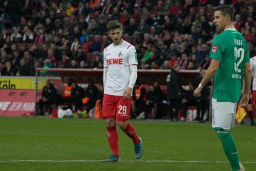 Bundesliga 17. Spieltag: 1. FC Köln -  Werder Bremen