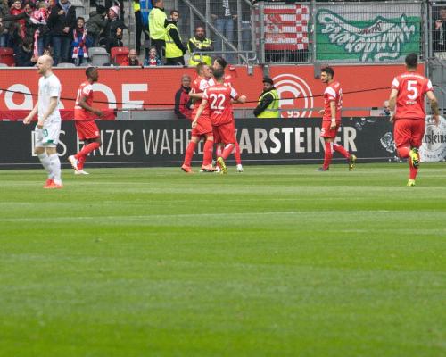 30. Bundesliga Spieltag Fortuna Düsseldorf - Werder Bremen